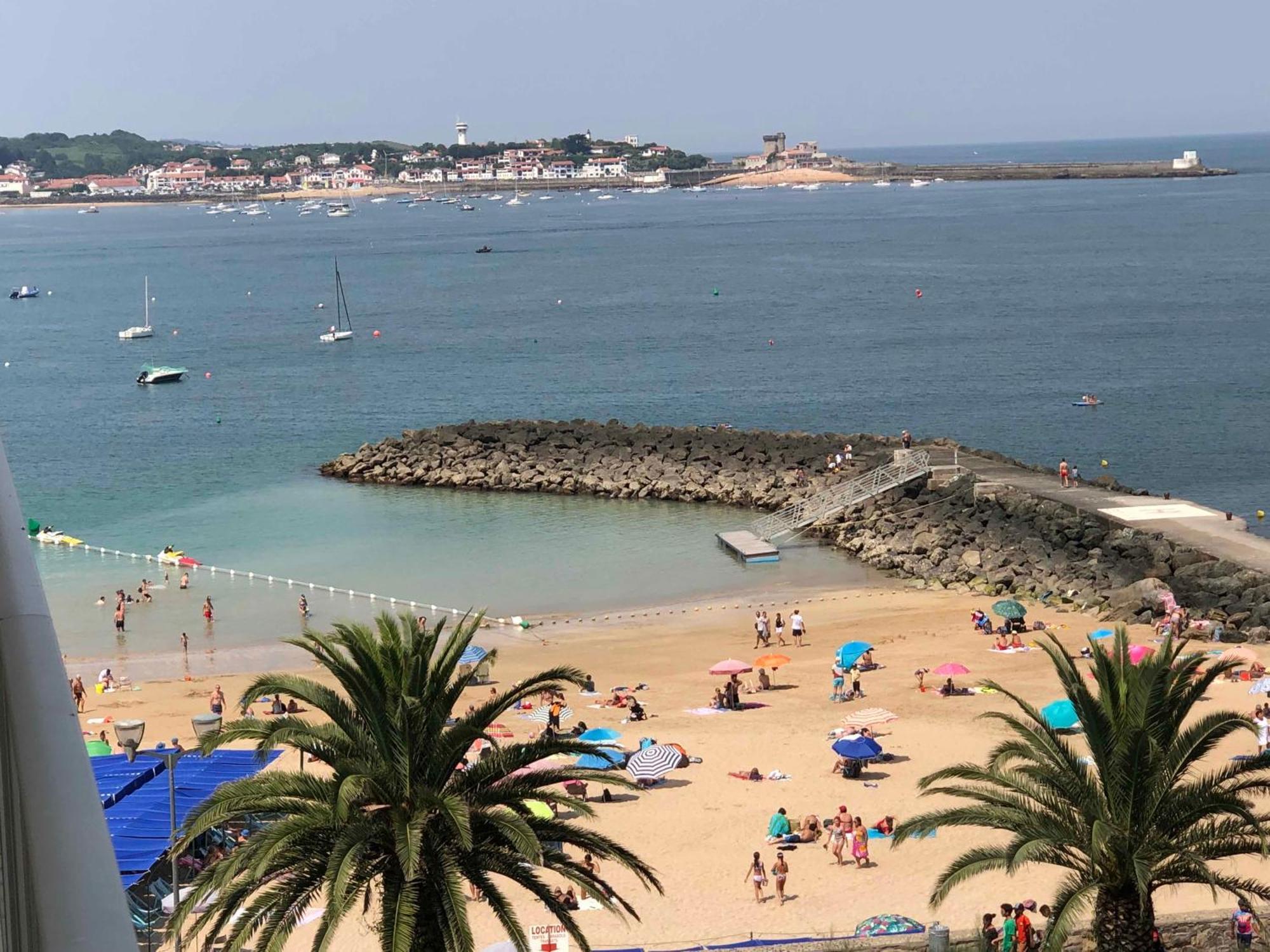 Spacieux Appartement Vue Ocean Et Rhune Saint-Jean-de-Luz Extérieur photo